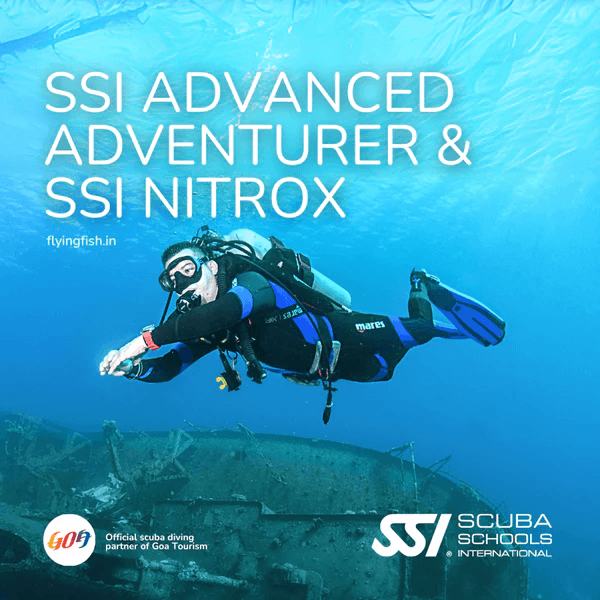 SSI Advanced Open Water & SSI Nitrox Combo | Scuba Diving In Goa