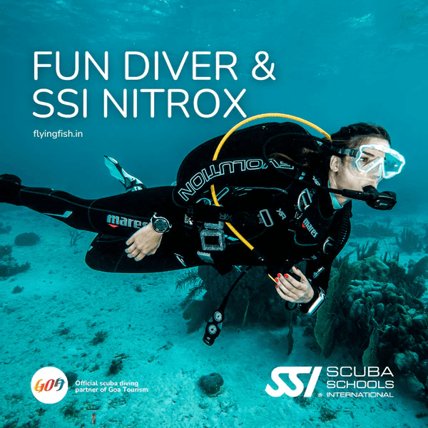 SSI / Padi Fun Diver & SSI Nitrox Combo | Scuba Diving In Goa
